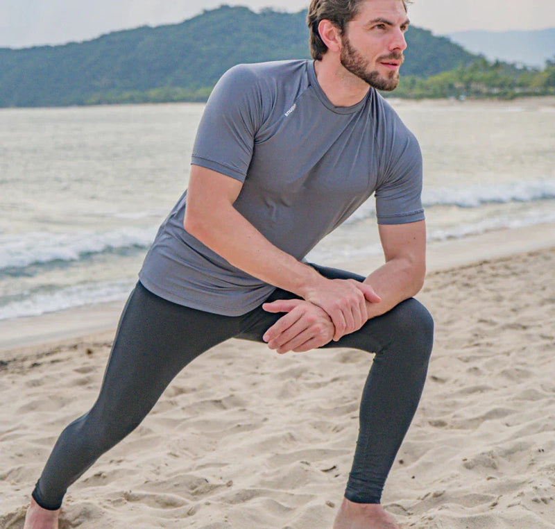 Calça Segunda Pele Masculina com Proteção Solar