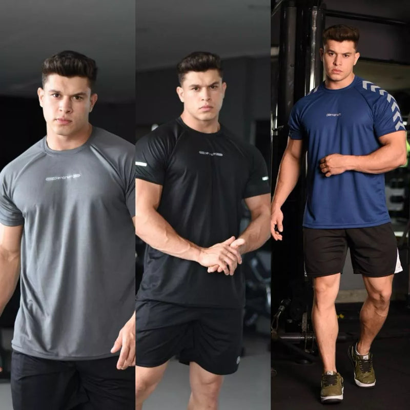 Kit 3 Camisa Camiseta Dry Fit Masculino